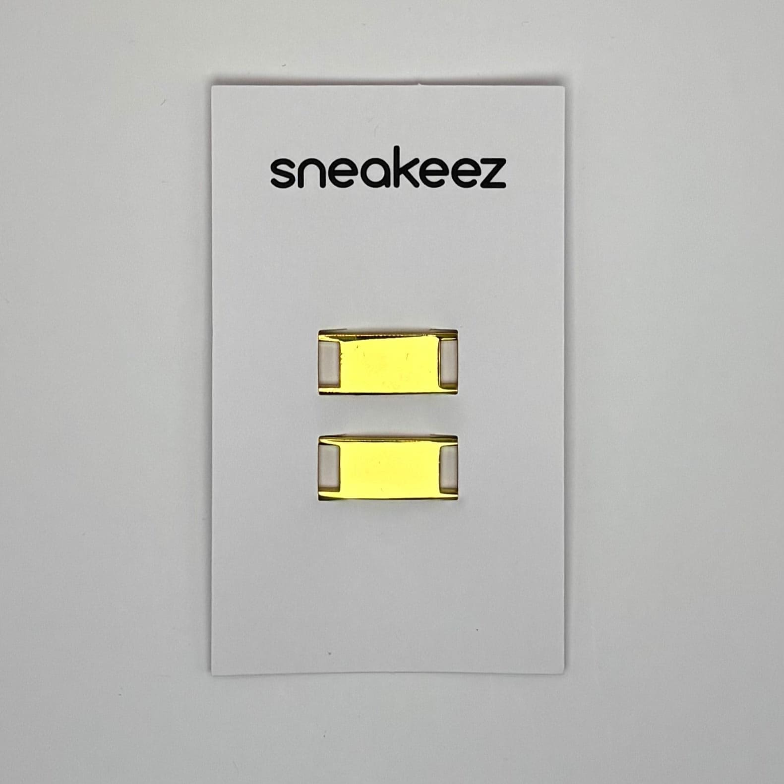 Goldene Sneaker Shoe Charms (2er - Set) - sneakeez