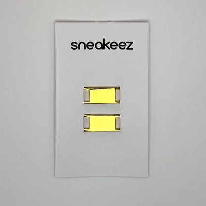 Goldene Sneaker Shoe Charms (2er - Set) - sneakeez