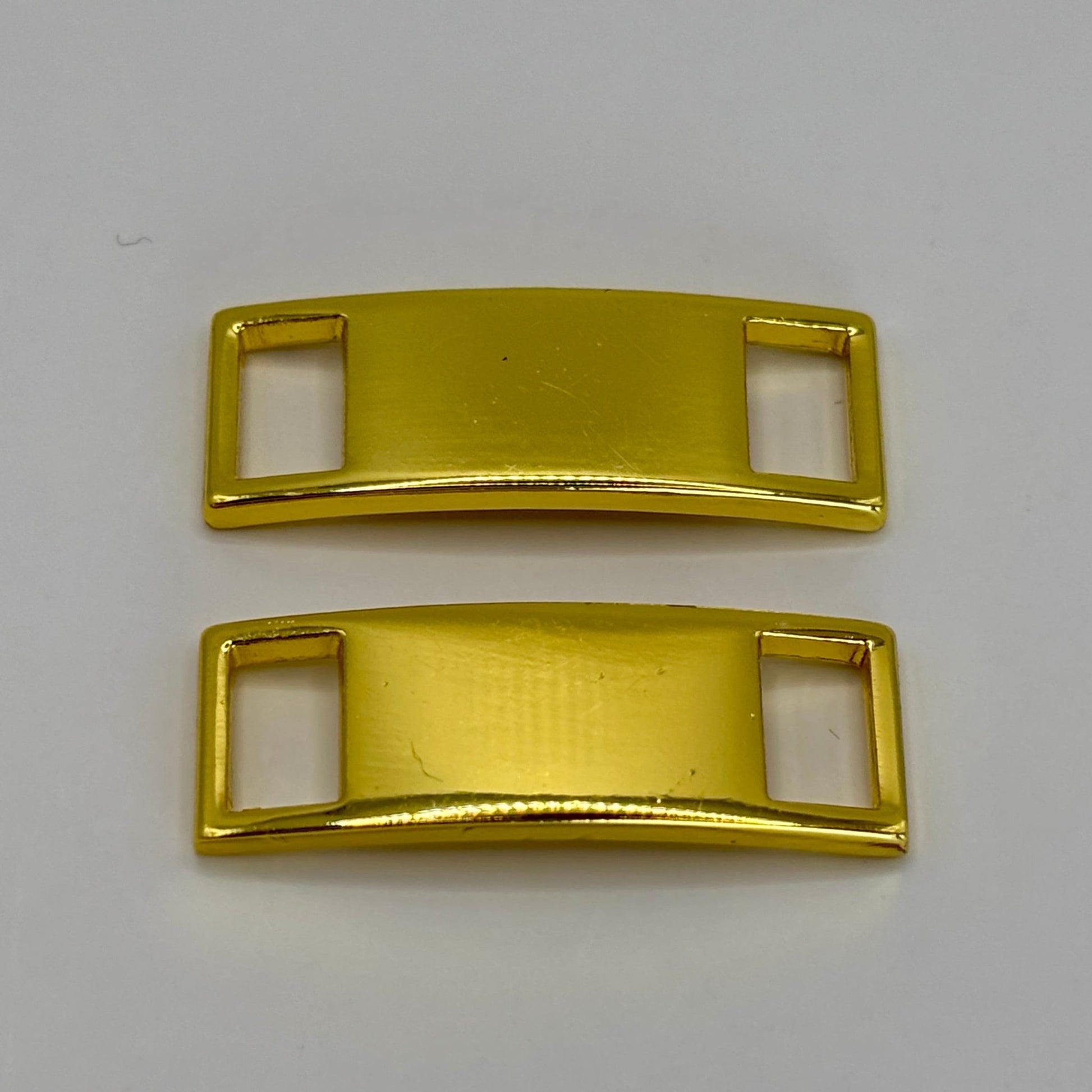 Goldene Sneaker Shoe Charms (2er - Set) - sneakeez