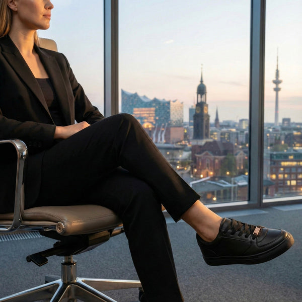Rosé-Gold Sneaker Charms für das Büro – Office Elegance Edition