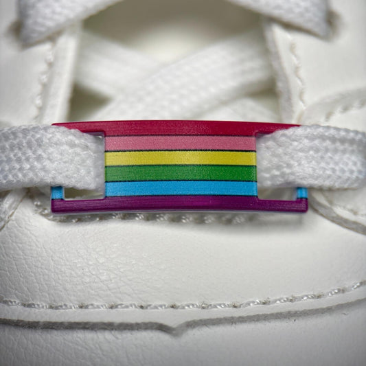 Rainbow LGBTQ+ Pride Sneaker Charms (2er - Set) - sneakeez