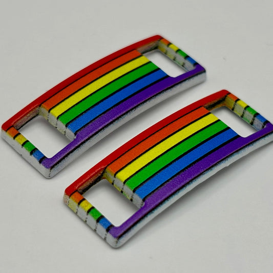 Rainbow LGBTQ+ Pride Sneaker Charms (2er - Set) - sneakeez
