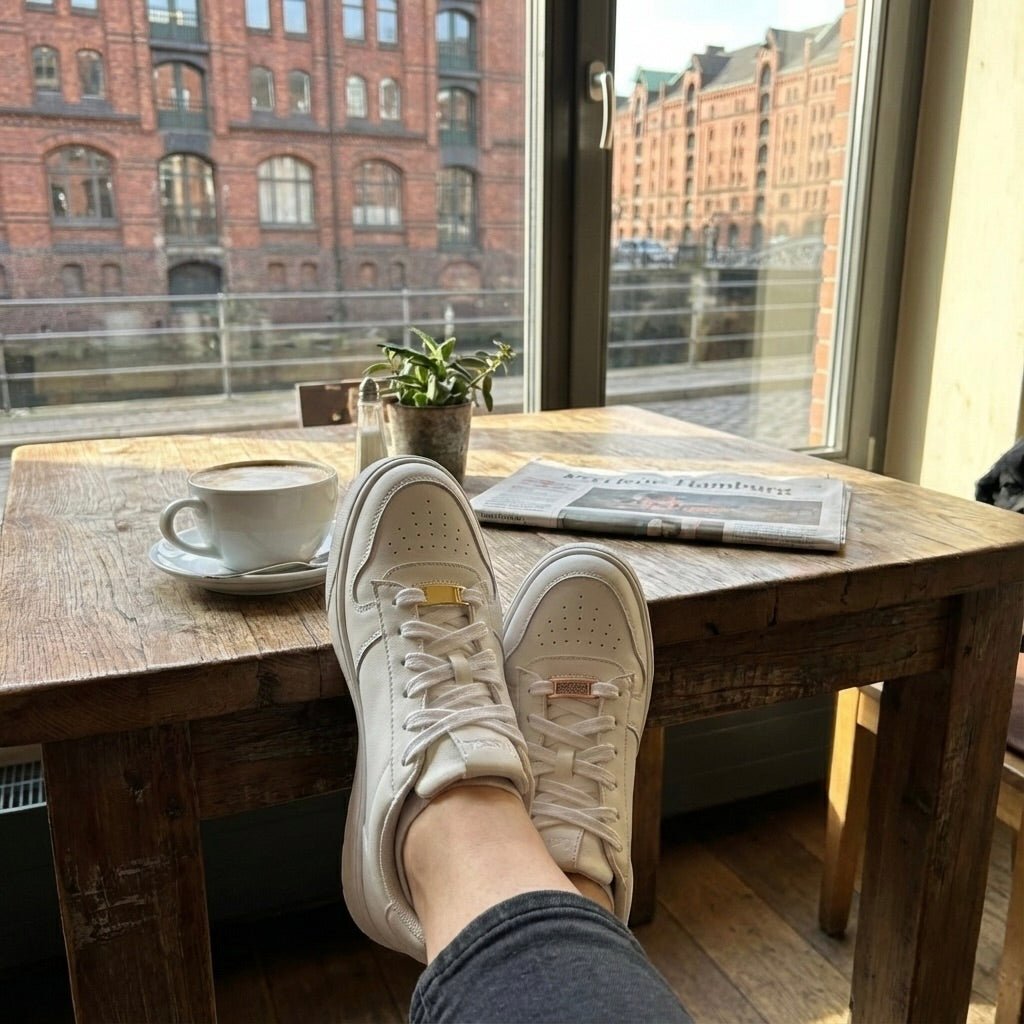 Urban Sparkle – Roségold Sneaker Charms (2er - Set) - sneakeez